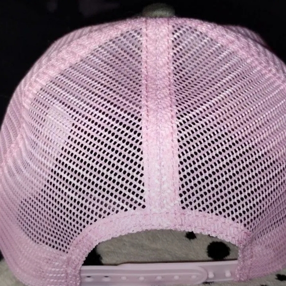 Dolls Kill Camo Cap with Pink Lace Trim - Picture 2 of 2